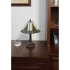 Amora Lighting Tiffany Style Table Lamp Banker Mission 14.5" Tall - 3 of 3
