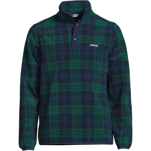 Plaid fleece quarter outlet zip