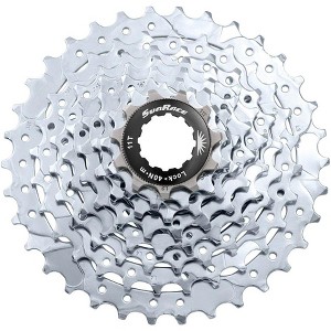SunRace M55 Cassette - 8-Speed, 11-32t, Zinc - 1 of 2