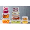 Lexi Home Plastic Containers with Snap Lock Lids (Set of 12) - image 3 of 4