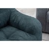 Tufted Bean Bag Chair With Filler Accent Lounger, Upholstered Single Bean Bag Sofa, Fluffy Lazy Sofa,39"x39"x27.56"(3.25*3.25*2.30ft) - 4 of 4