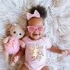 The Juniper Shop SmileyWorld Checkered Lightning Floral Baby Short Sleeve Bodysuit - 2 of 4