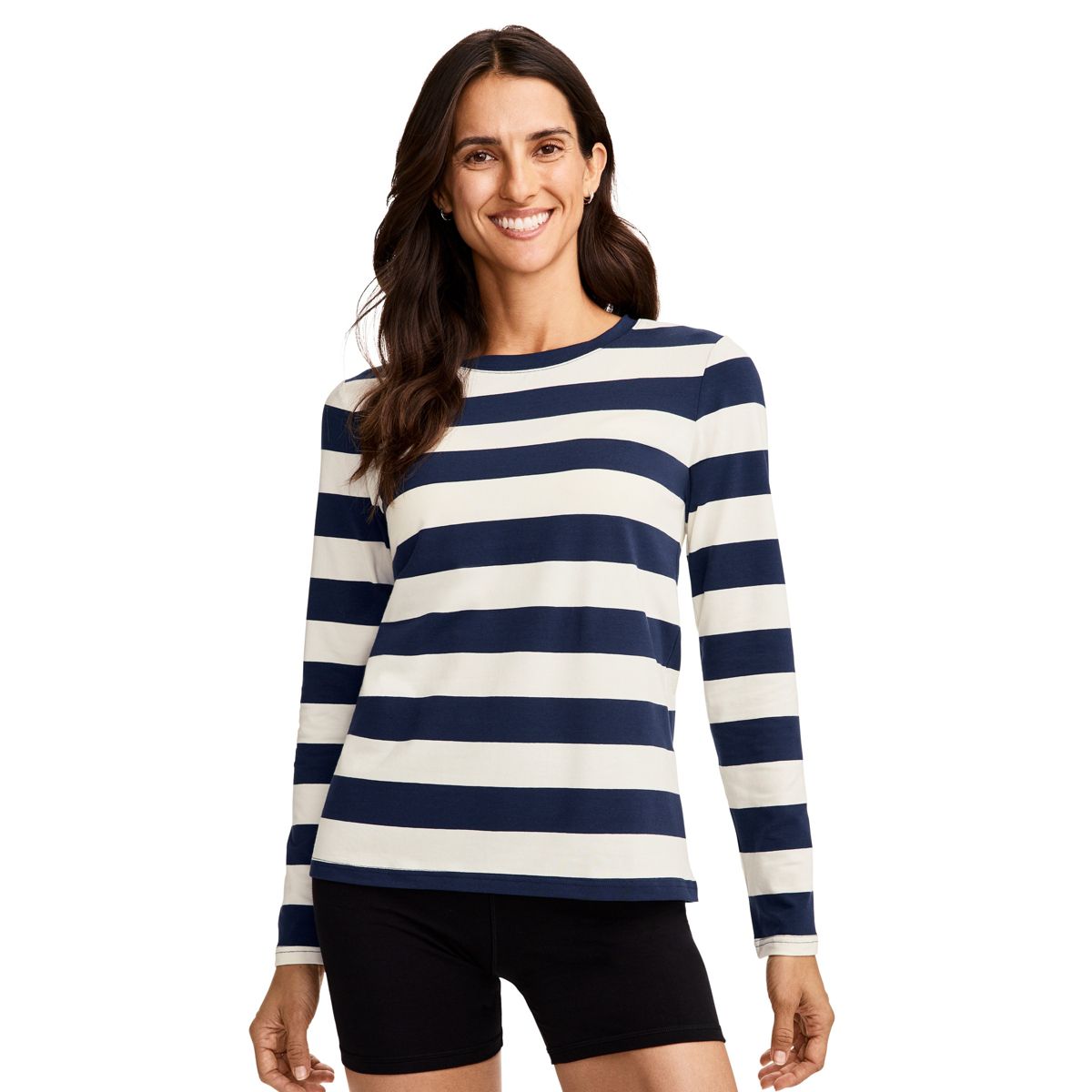 Jockey Women's Organic Cotton Stretch Long Sleeve Tee