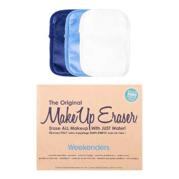 MakeUp Eraser Weekenders Blue 3-Day Face Cleanser Set - 3ct