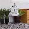 36" Buckets with Faucet Tabletop Iron Fountain White - Alpine Corporation: Electric, Weather-Resistant, 4-Tier Design, No Assembly Required - 3 of 4