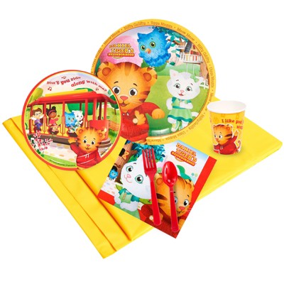 Birthday Express Daniel Tigers Neighborhood Party Pack - Serves 24 Guests