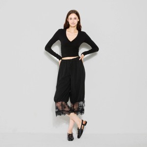 Women's Mid-Rise Bloomer Pants - Wild Fable™ - 1 of 3