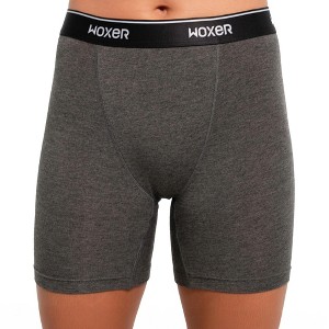Woxer | Ultra-Soft, Stretchy, No-Dig Waistband | Women's Baller High Waisted 5" Boxer Brief - 1 of 4
