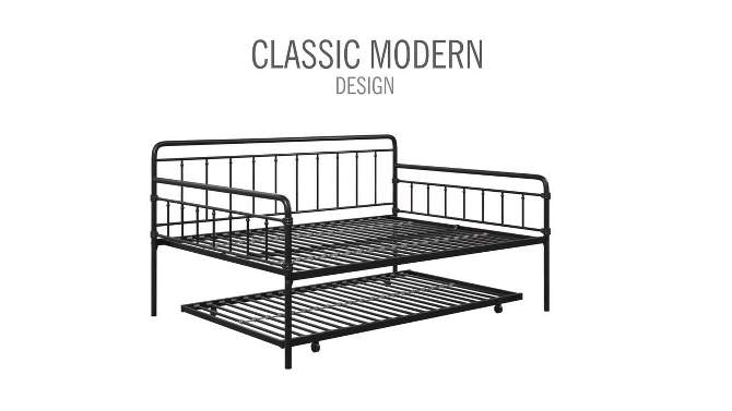 Twin Waldorf Metal Daybed/Trundle - Room & Joy, 2 of 15, play video