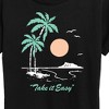Women's - Instant Message - Take It Easy Short Sleeve Graphic T-Shirt - 2 of 4