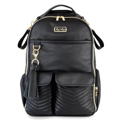 Itzy Ritzy Boss Backpack Diaper Bag - Jetsetter Black