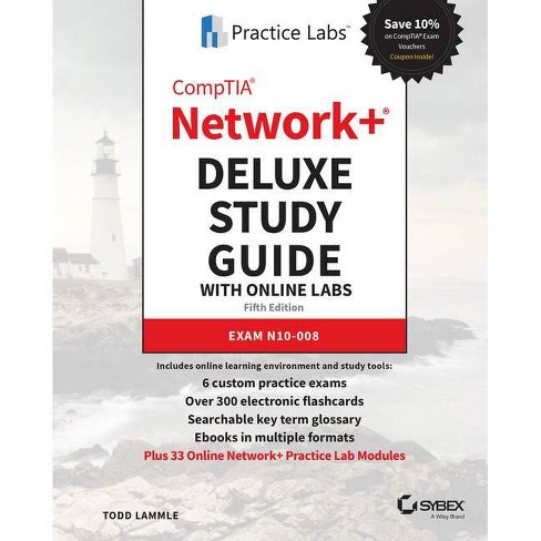 Comptia Network+ Deluxe Study Guide with Online Labs - 5th Edition by Todd  Lammle (Hardcover)