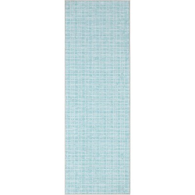 Checkered Easy Jute, Super Soft Rug for Bedroom, Soft Shaggy Plush for Bedroom Dining Room Non-Slip Stain Resistant Under Table Rug