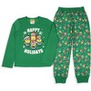 Despicable Me Minions Happy Holidays Jogger Sleep Family Christmas Pajama Set - 3 of 4