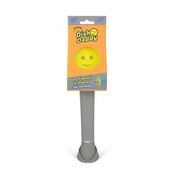 Scrub Daddy Soap Dispenser - Soap Daddy, Dual Action Bottle for Kitchen &  Bathroom Sink or Shower, Refillable with Dish Washing up Liquid or Hand