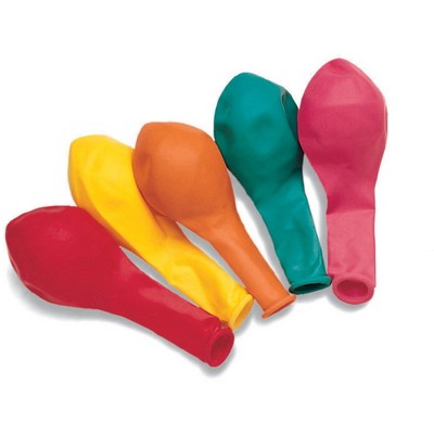 Hygloss Rubber Balloon, 5 Inches, Assorted Colors, Set of 288