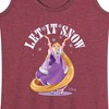 Women's - Disney - Let It Snow Gifts Graphic Racerback Tank - 2 of 4