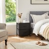 FURNIinspire Vanity Tables Versatile Dresser Chest of Drawers, for Space-SavingStorage in Bedrooms and Living Areas, Black, 17.7"*11.8"*20" - 2 of 4