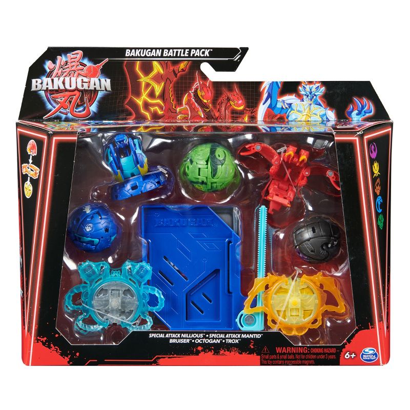 Bakugan Special Attack Nillious and Mantid Battle Pack Action Figure Set, 1 of 13