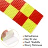 Unique Bargains Square Pattern Cars Waterproof Adhesive High Visibility Safety Reflective Tape - 4 of 4