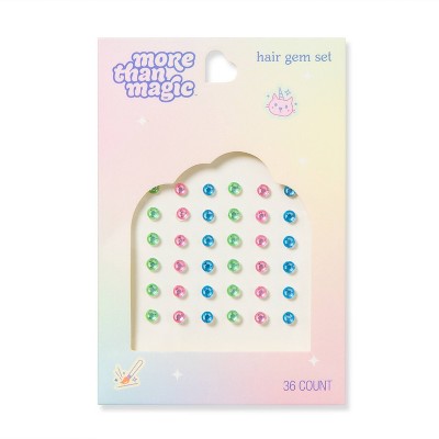 Stick-On Hair Gem Set - 36ct - More Than Magic™