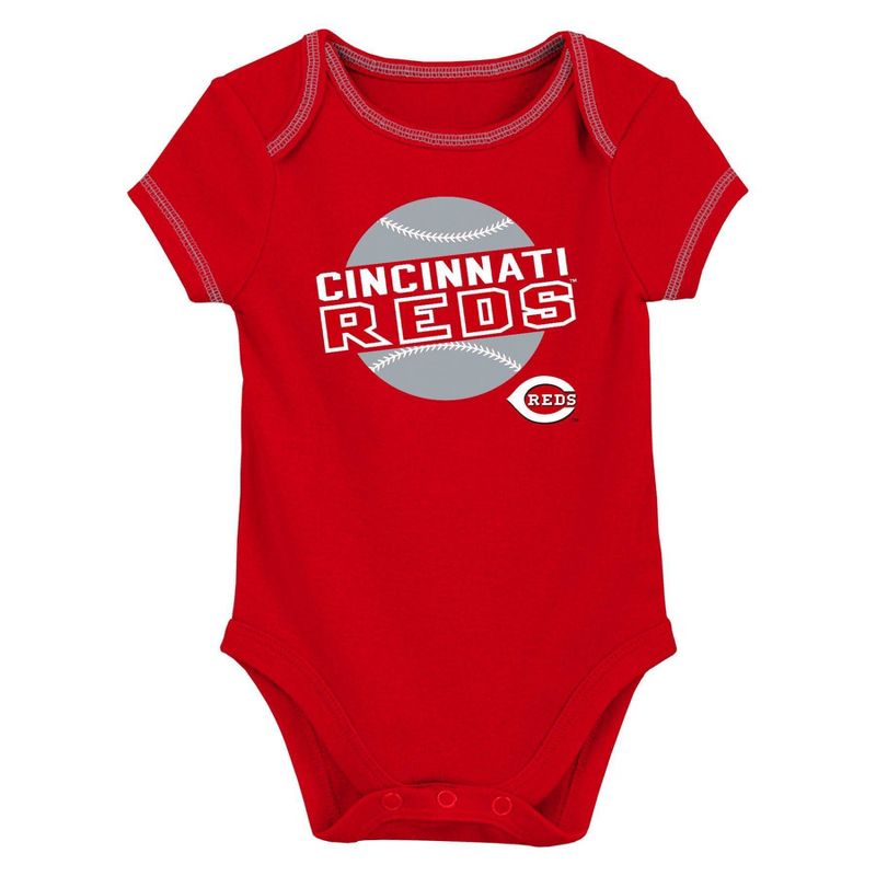 MLB Cincinnati Reds Infant Boys&#39; Layette Set, 2 of 5