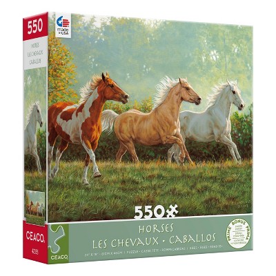 Ceaco Horses: Fall Run Jigsaw Puzzle - 550pc