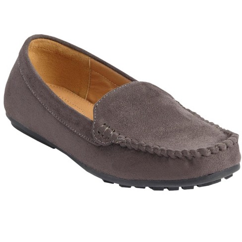 Wide width moccasin on sale shoes