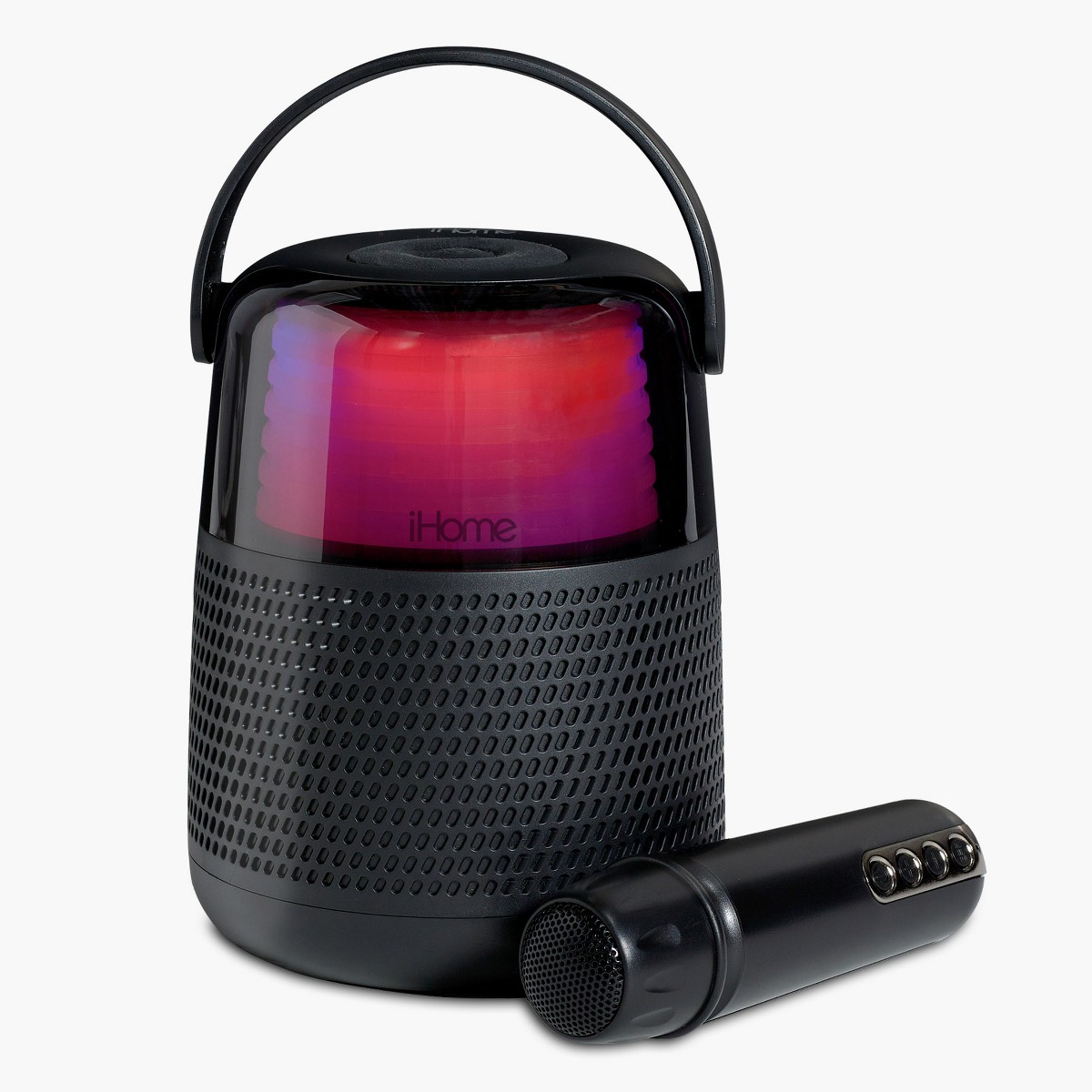 iHome Karaoke Machine with Bluetooth Speaker and Wireless Microphone
