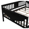 NicBex Wooden Twin/Full Size Daybed Frame for Bedroom,Living Room,Apartment,Wood Slat Support - 4 of 4