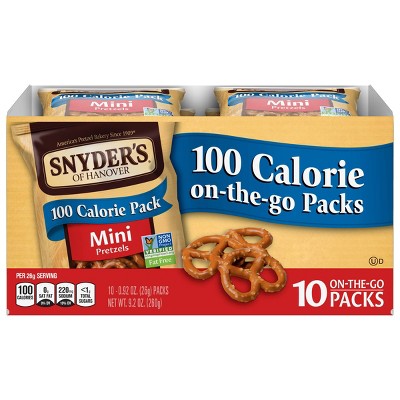 Snyder's Of Hanover 100 Calorie Pretzels - Mini - 10pks