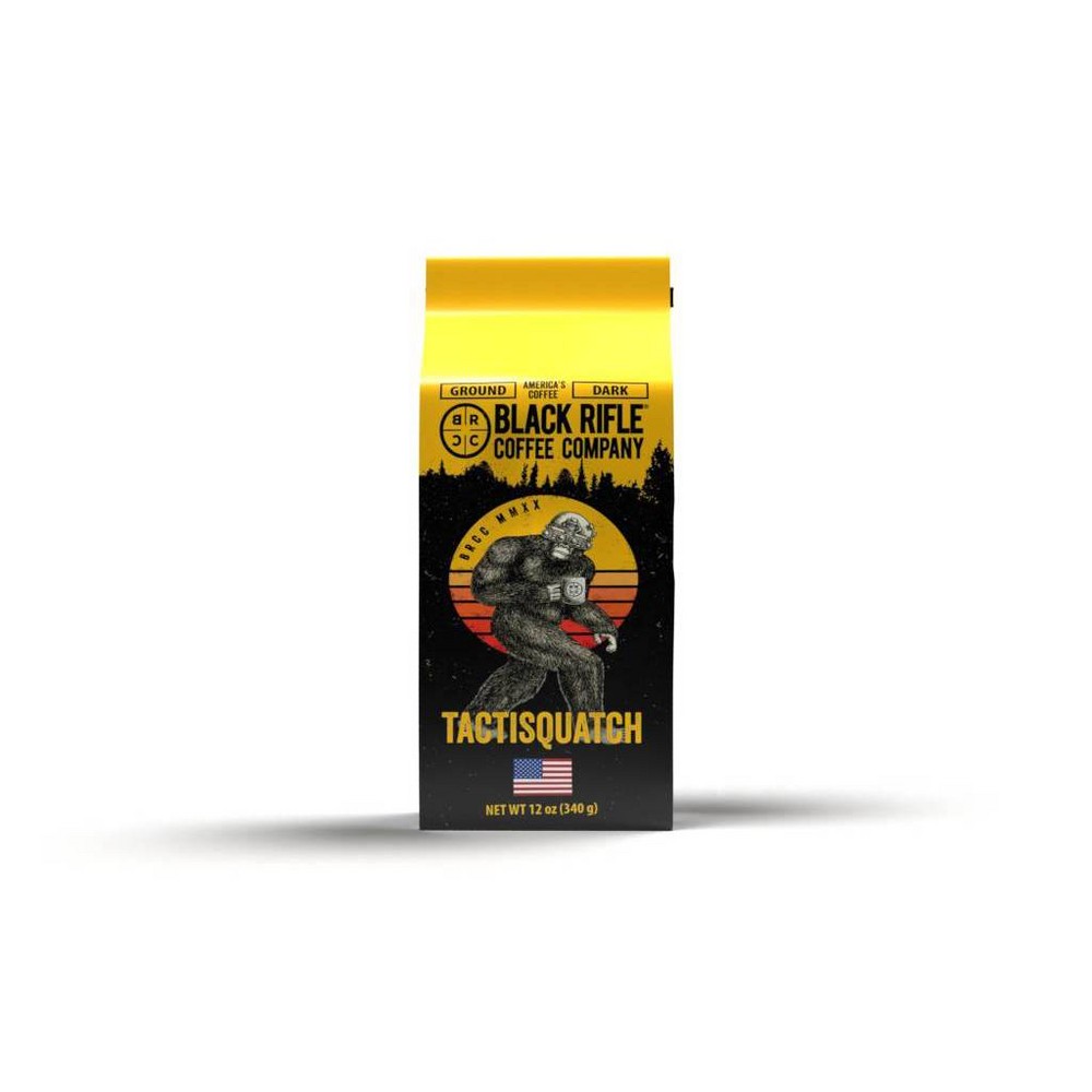 Black Rifle Coffee Company Tactisquatch Dark Roast Ground Coffee - 12oz