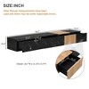 TiramisuBest FashionTV stand,TV Cabinet,entertainment center TV station,TV console,console with LED light belt, light belt can be remote - 4 of 4
