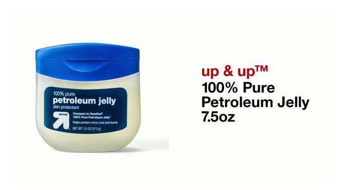 100% Pure Petroleum Jelly 7.5oz - up &#38; up&#8482;, 2 of 5, play video