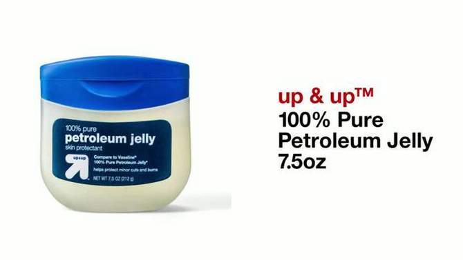 100% Pure Petroleum Jelly 7.5oz - up &#38; up&#8482;, 2 of 5, play video