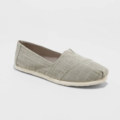 canvas slip on shoes womens wide width