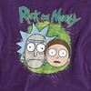 Men's Rick And Morty Floating Heads T-Shirt - 2 of 4