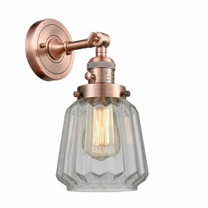 Chatham - 1 Light Wall Sconce In Art Deco Style-12 Inches Tall and 7 Inches Wide - 1 of 1