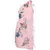 LA LEELA Summer Sarong for Women Coverup Wrap Beach Chiffon Long Bathing Suit Wrap Tie Bikini Sheer Sarong Dress One Size Pink, Solid - 2 of 4