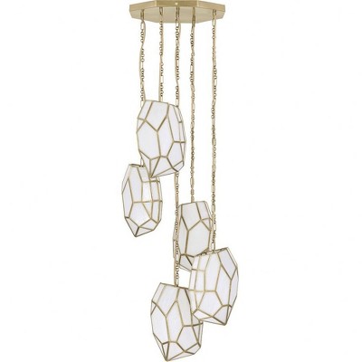 Eurofase Lighting Heera 5 - Light Pendant in  Brass