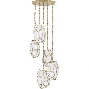 Eurofase Lighting Heera 5 - Light Pendant in  Brass - 1 of 2