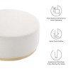 Modway Tilden Large 38 in. Round Performance Velvet Upholstered Ottoman - 4 of 4