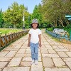 Addie & Tate Kids Reversible Bucket Hat for Girls & Boys, Packable Beach Sun Bucket Hat for Toddlers to Teens Ages 3-14 Years - 2 of 3