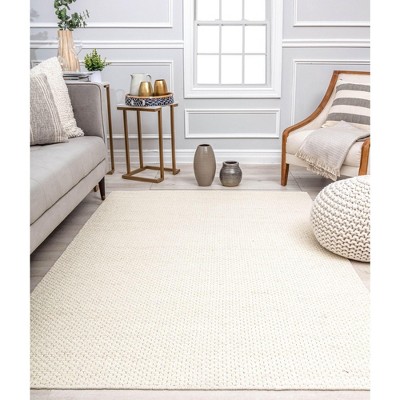 Rugs America Delfin DF15A Farmhouse Houndstooth Area Rug