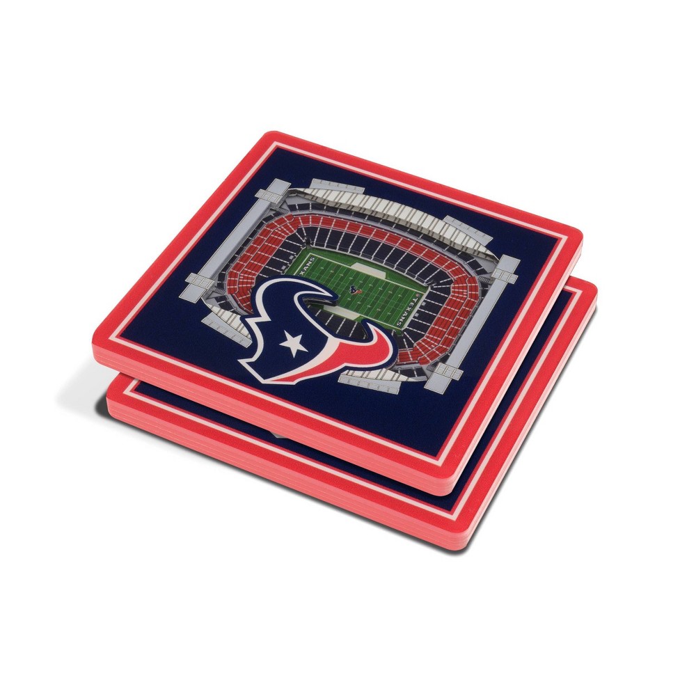 Photos - Barware NFL Houston Texans 3D Stadium View Coaster