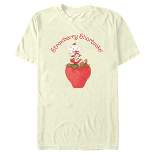 Men's Strawberry Shortcake Cartoon Cutie on a Strawberry T-Shirt