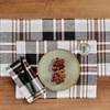 Solino Home Linen Plaid Dinner Napkins | Oxford Plaid - 3 of 4