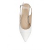 Women's Wo's Uwaha Genuine Leather & Real Suede Slingback Flats - Rag & Co. - 4 of 4
