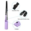 Unique Bargains Neoprene Insulated Removable Shoulder Straps Water Bottle Sling Bags 2.64"x7.28" 2 Pcs Light Purple - 4 of 4