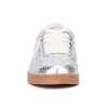 Olivia Miller Girl's Shimmer Low Top Sneakers - 4 of 4